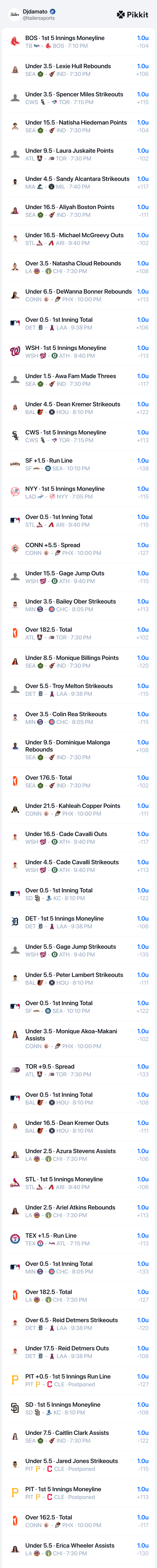 Big pick drop. Join the free discord below we are not handicappers. We are just