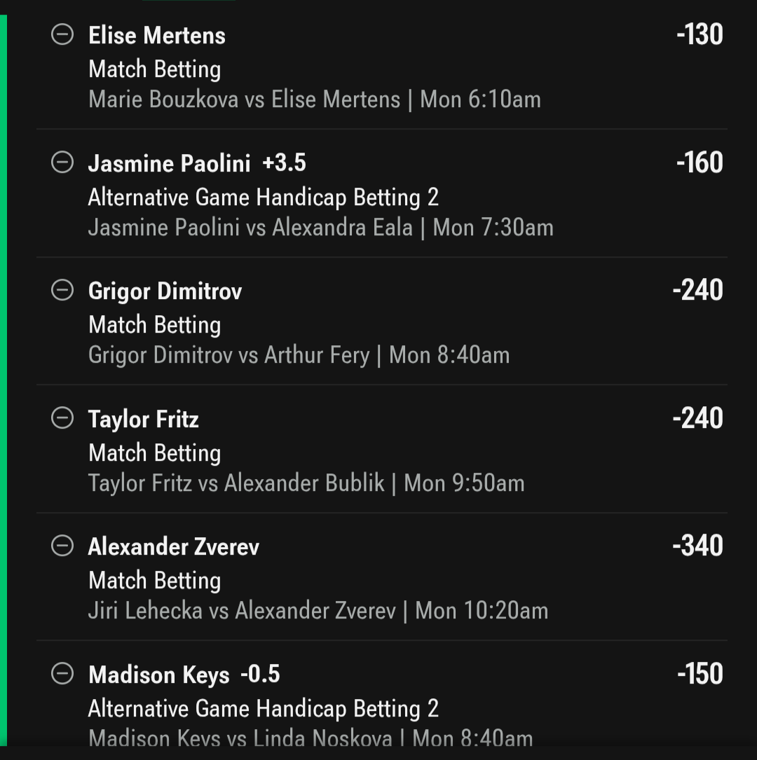 💥WIMBLEDON MIXER 6 PACK 11X Elise Mertens -130 Marie Bouzkova vs Elise Mertens J