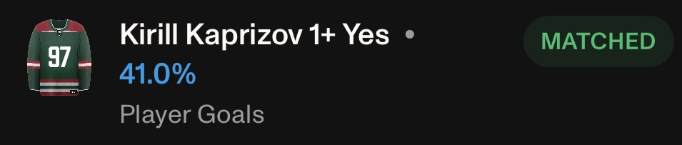 🚨ANYTIME GOAL SCORERS Free goal props for Tuesday. Kirill Kaprizov (MIN) +144 0.